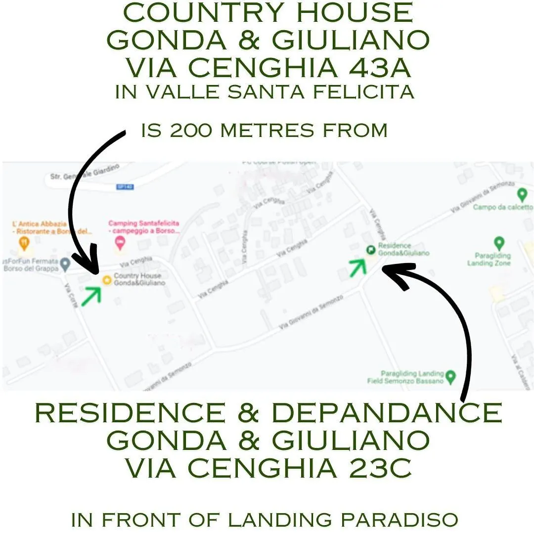 Residence Gonda&Giuliano Borso del Grappa Aparthotel